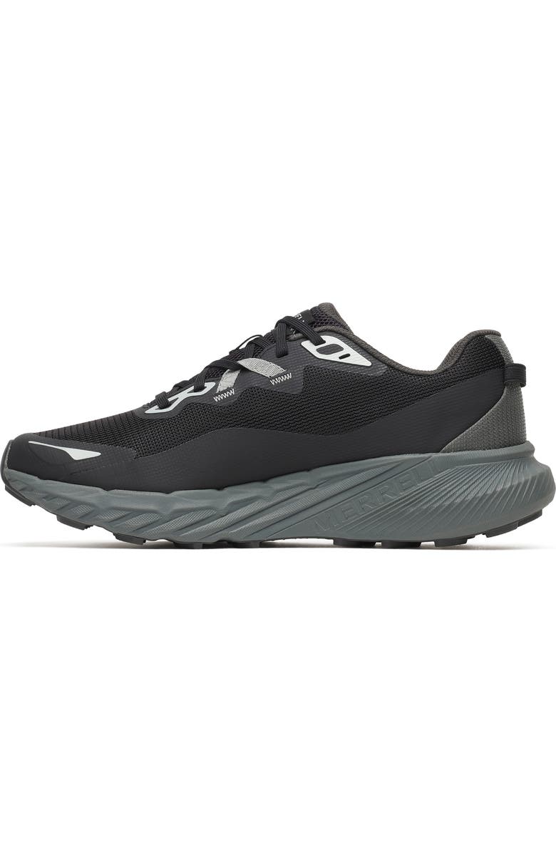 Merrell Agility Trail Running Shoe, Alternate, color, Black