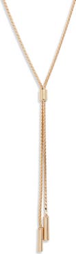 Nordstrom Bar Accent Bolo Y-Necklace