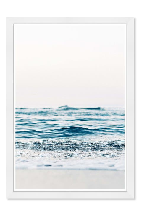 Mitad Sea Framed Art Print