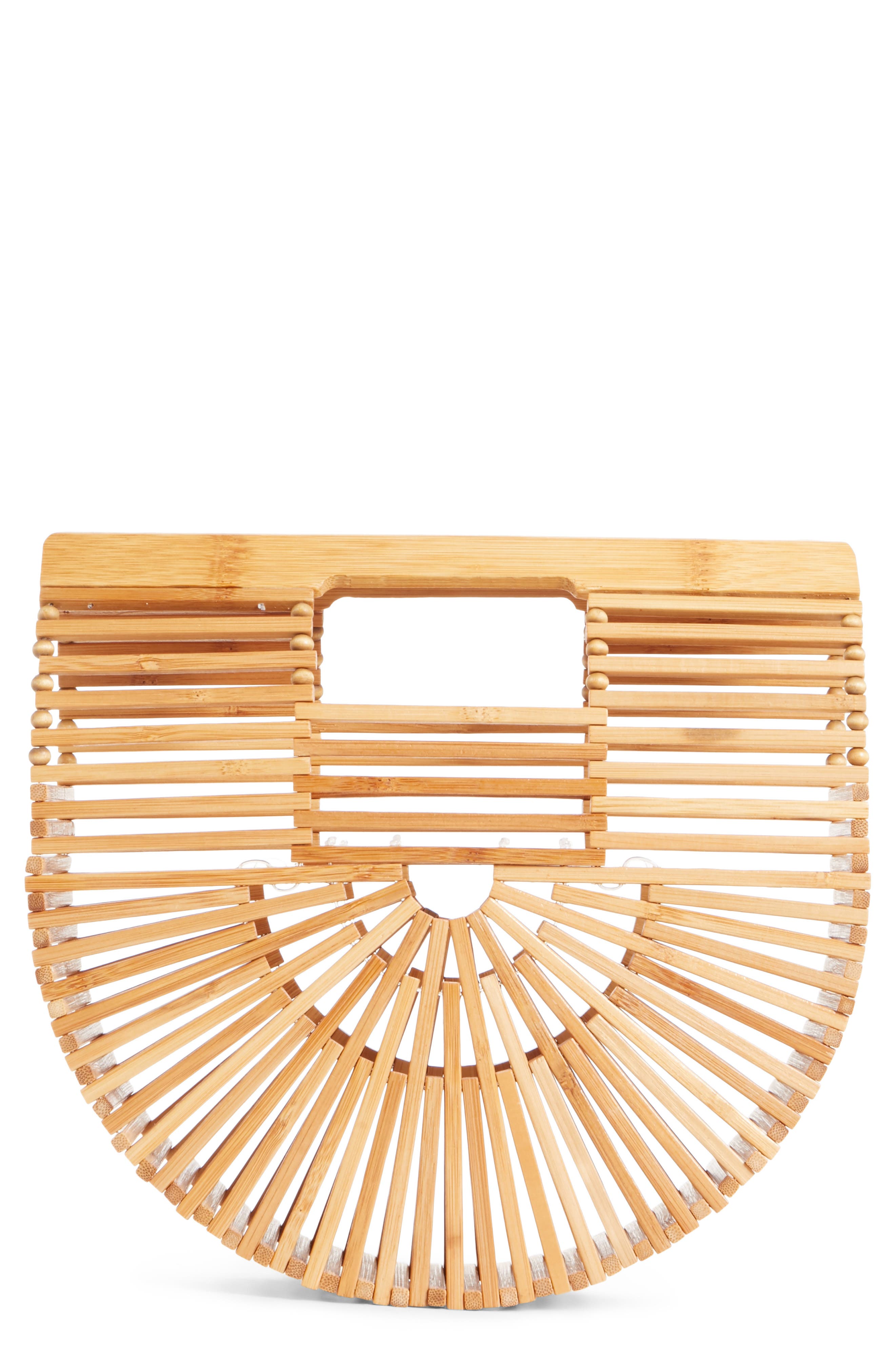Mini Ark Handbag, Main, color, NATURAL