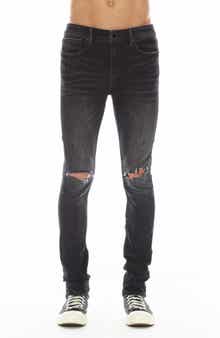 HVMAN Strat Ripped Super Skinny Jeans