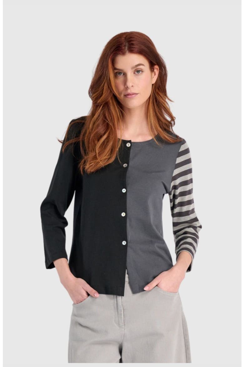 Rally Colorblock Cardi, Main, color, Mix