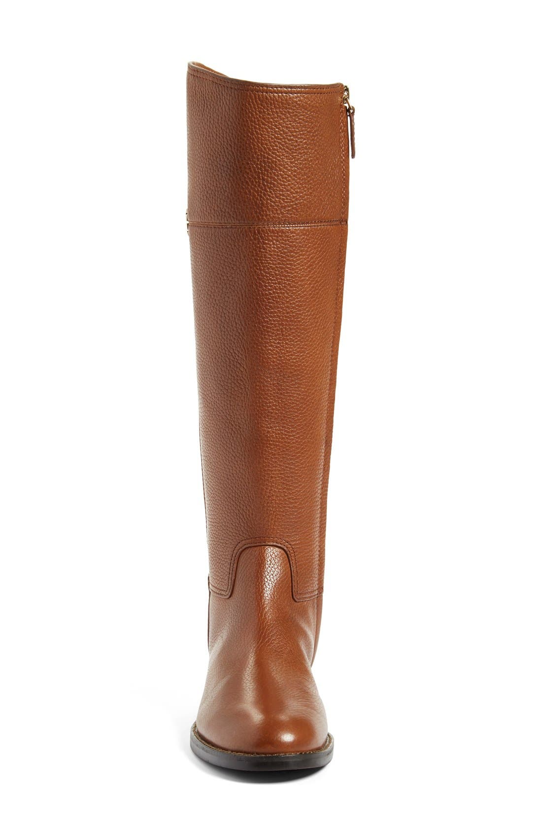 'Jolie' Riding Boot, Alternate, color, RUSTIC BROWN