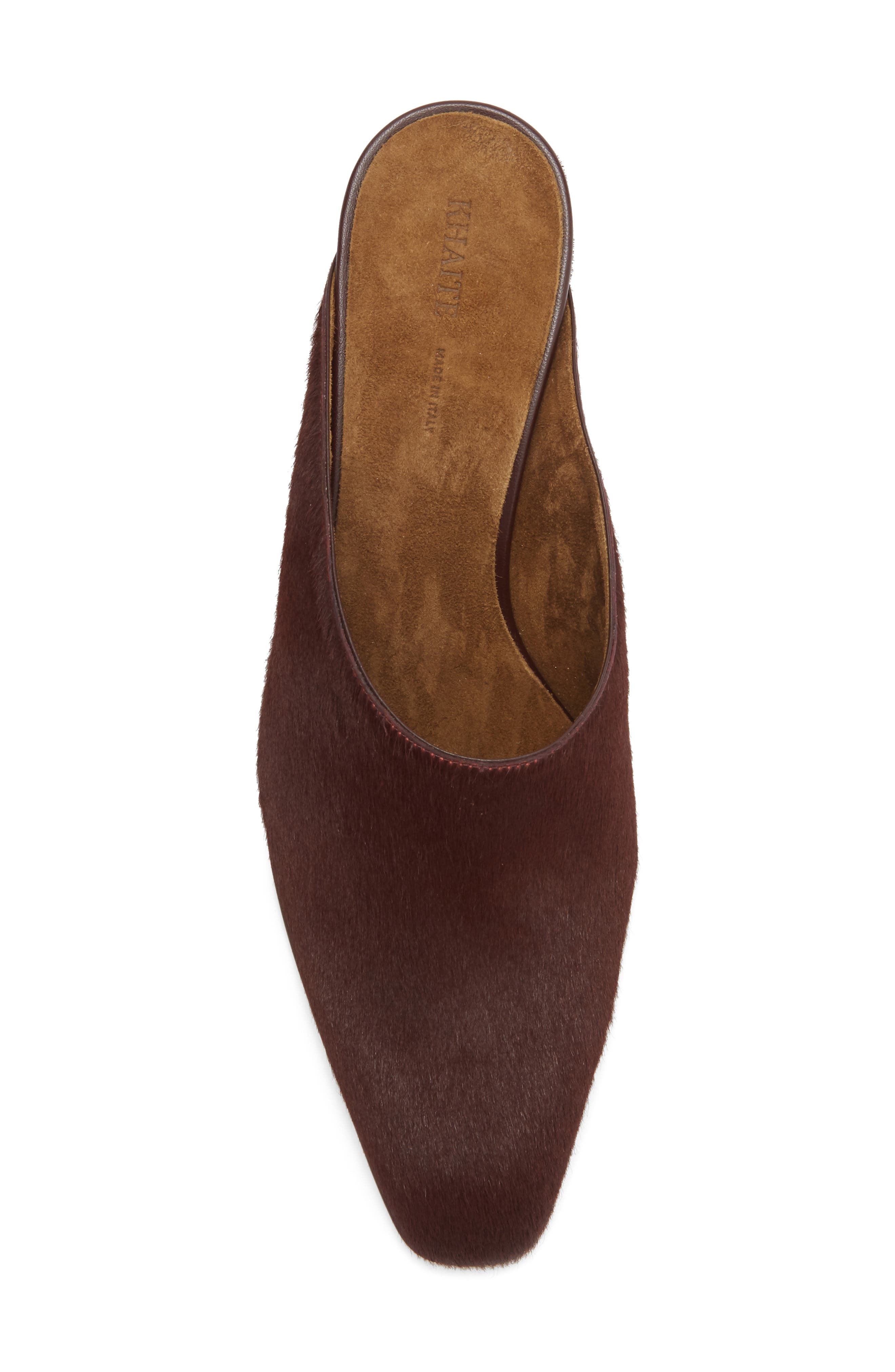 Colt Genuine Calf Hair Mule, Alternate, color, ROUGE NOIR