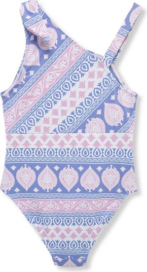 Kids' Asymmetric One-Piece Swimsuit