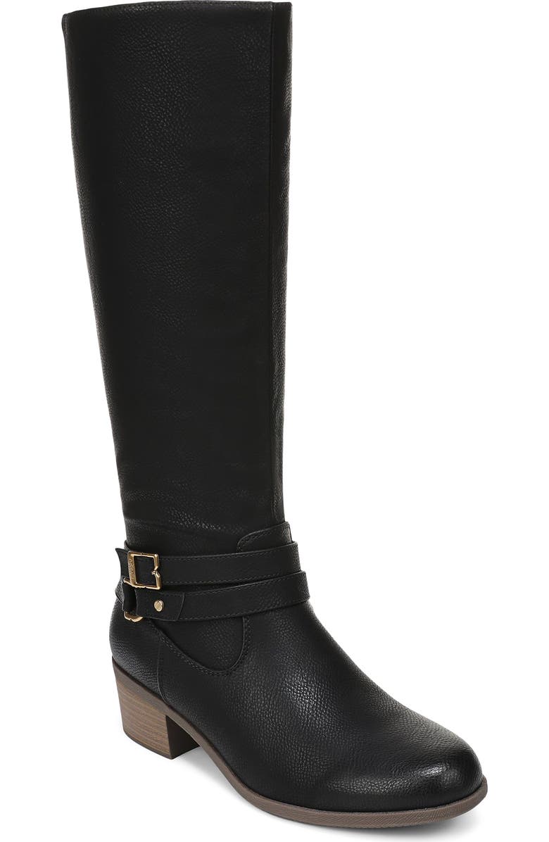 Dr. Scholl's Ivy Tall Boot, Main, color, Black Wc