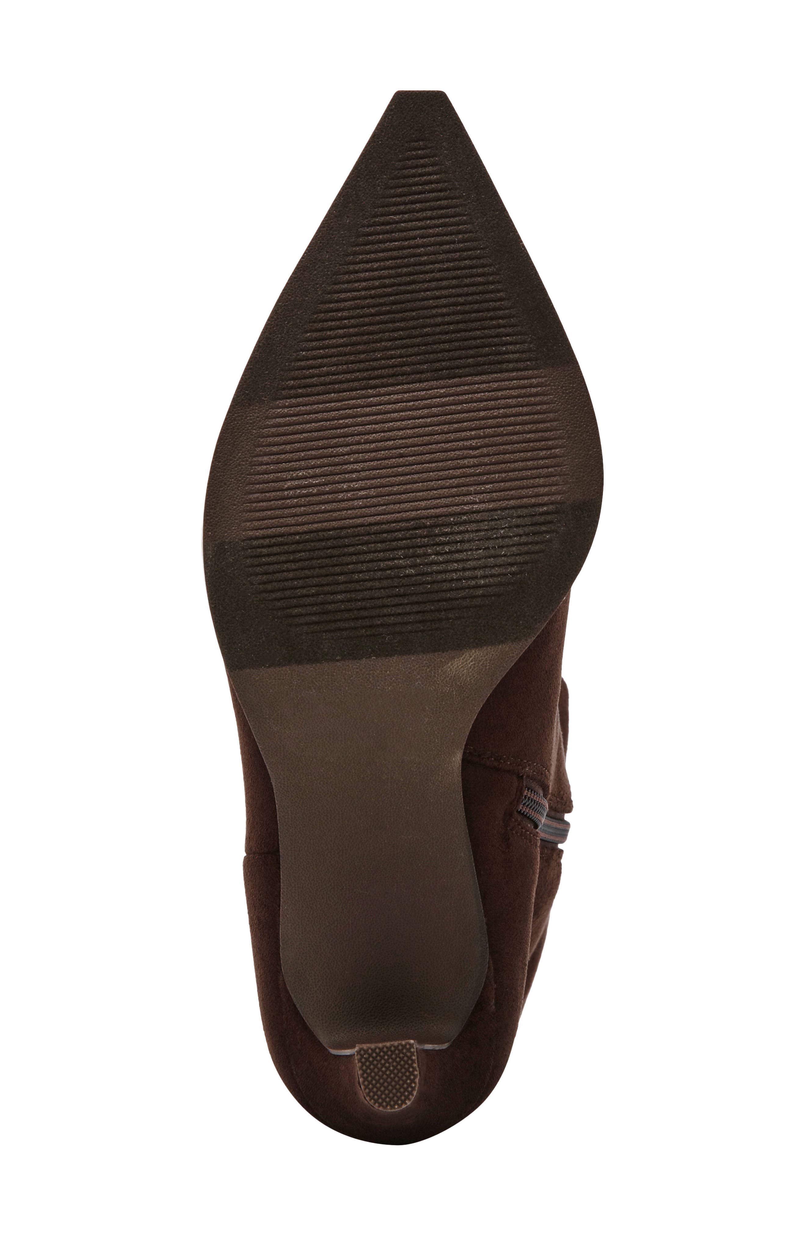 Heksly Pointed Toe Knee High Boot, Alternate, color, BROWN