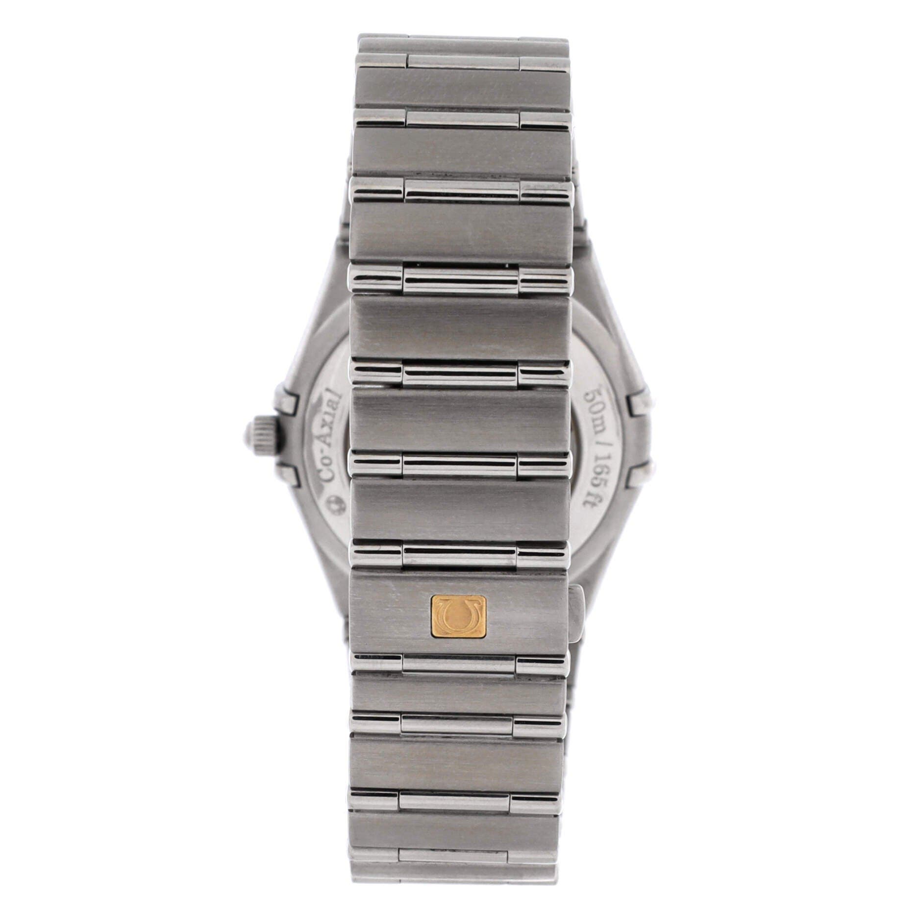 Constellation Co-Axial Chronometer Automatic Watch Stainless Steel with Diamond Markers 35, Alternate, color, Metallic Silver