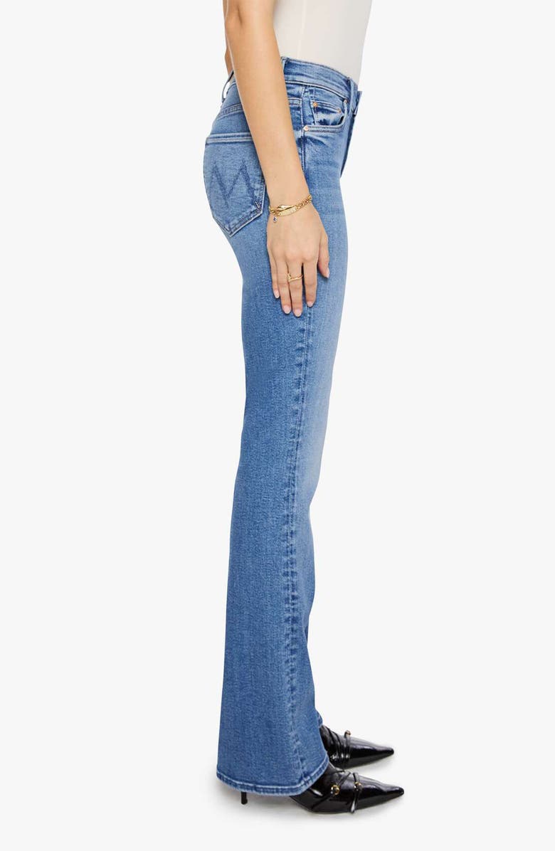 MOTHER The Outsider Sneak Mid Rise Bootcut Jeans, Alternate, color, 