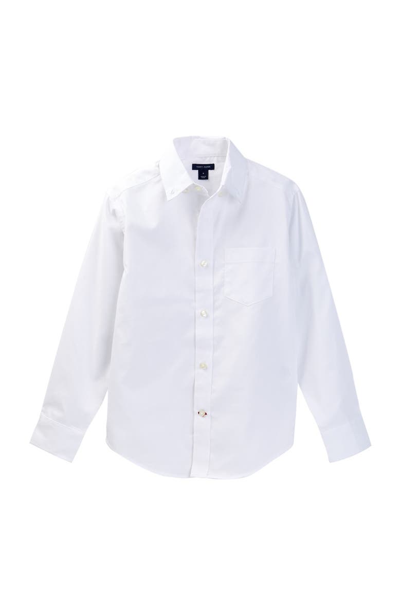 Tommy Hilfiger Pinpoint Oxford Shirt, Main, color, 