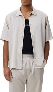 Les Deux Plissé Camp Shirt