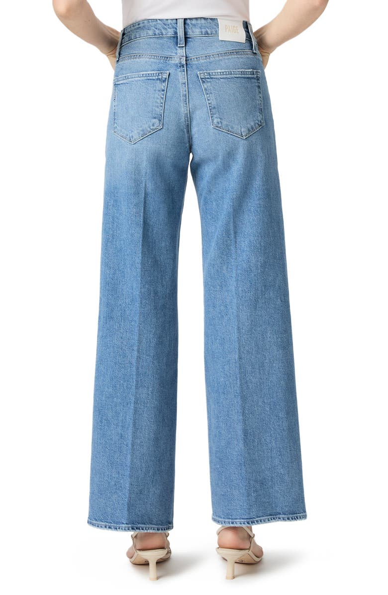 PAIGE Anessa High Waist Wide Leg Jeans, Alternate, color, Ferrera