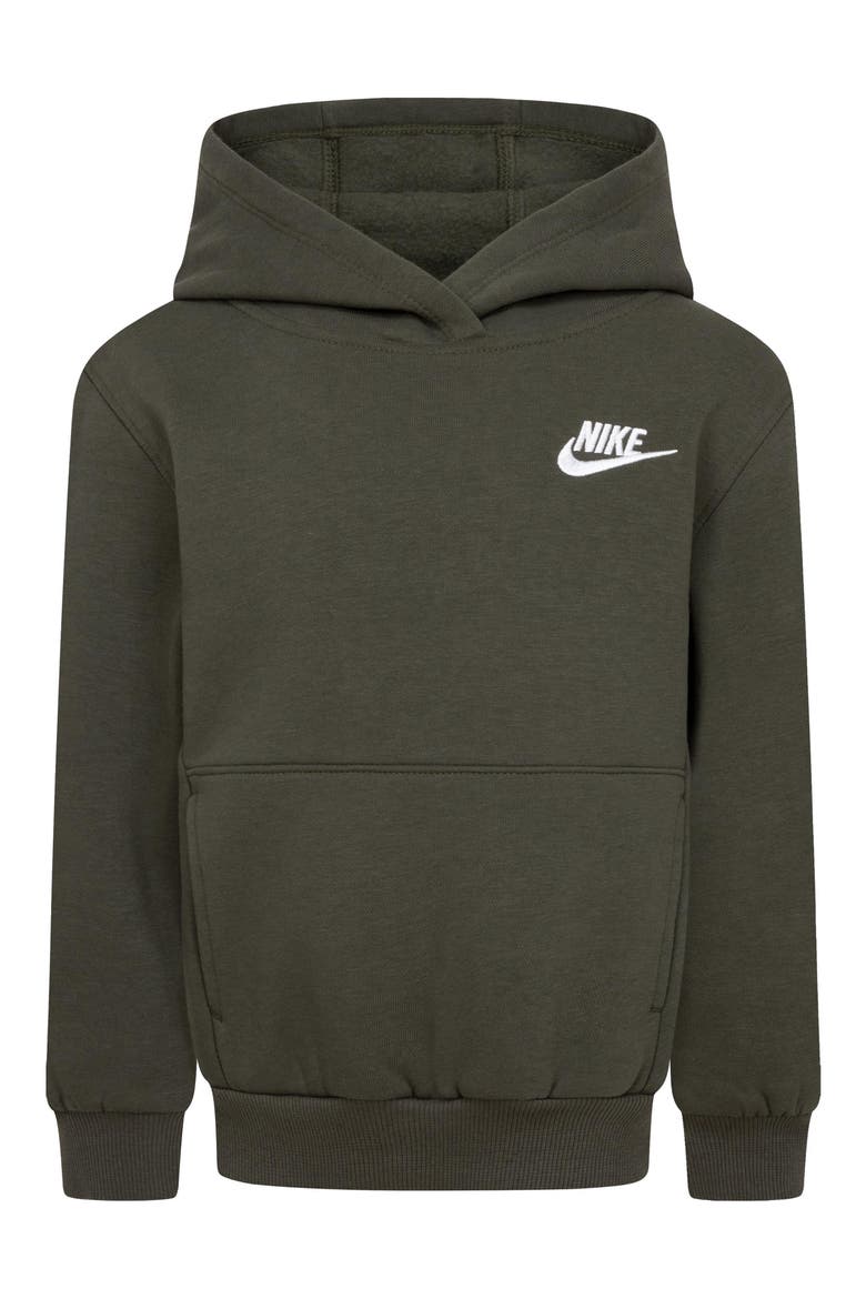 Kids' Club Fleece Hoodie, Main, color, F84CARGO K