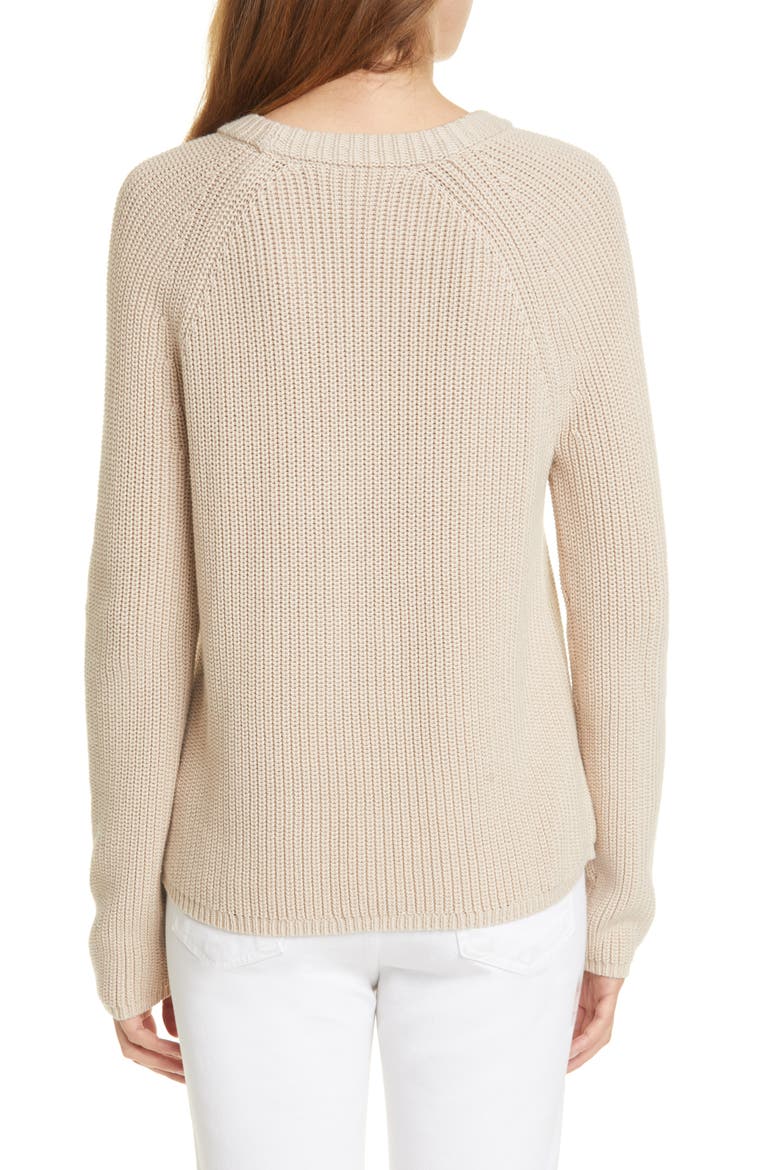 Fisherman Sweater, Alternate, color, OATMEAL