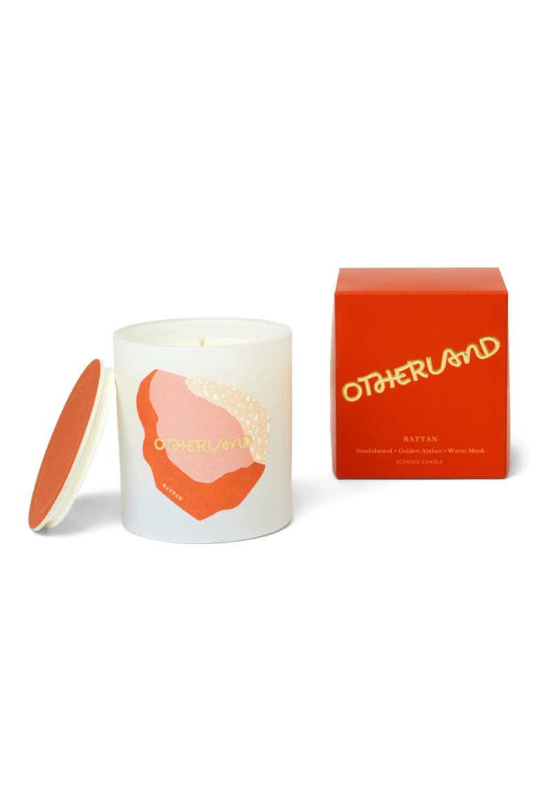 Scented Candle, Alternate, color, RATTAN