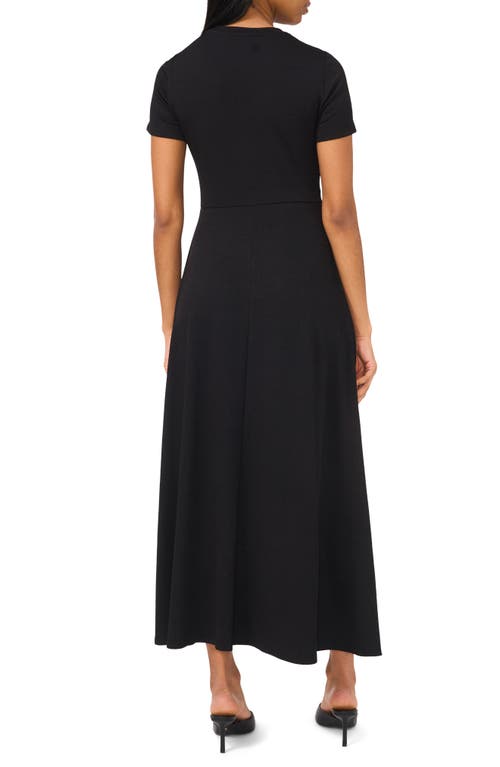 Halogenr Halogen(r) Crossover Bodice Maxi Dress In Rich Black