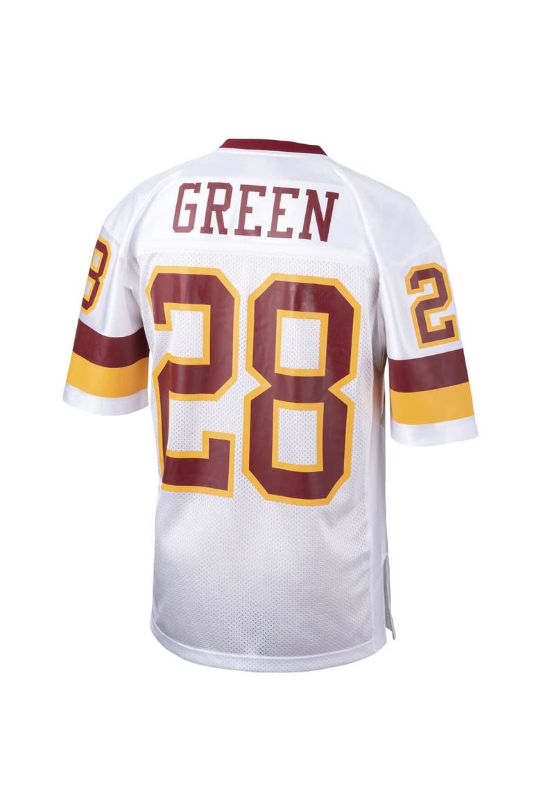 Men's Mitchell & Ness Darrell Green White Washington Football Team 1991 Authentic Throwback Retired Player Jersey, Alternate, color, White