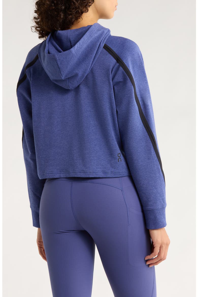 Studio Crop Hoodie, Alternate, color, ACAI