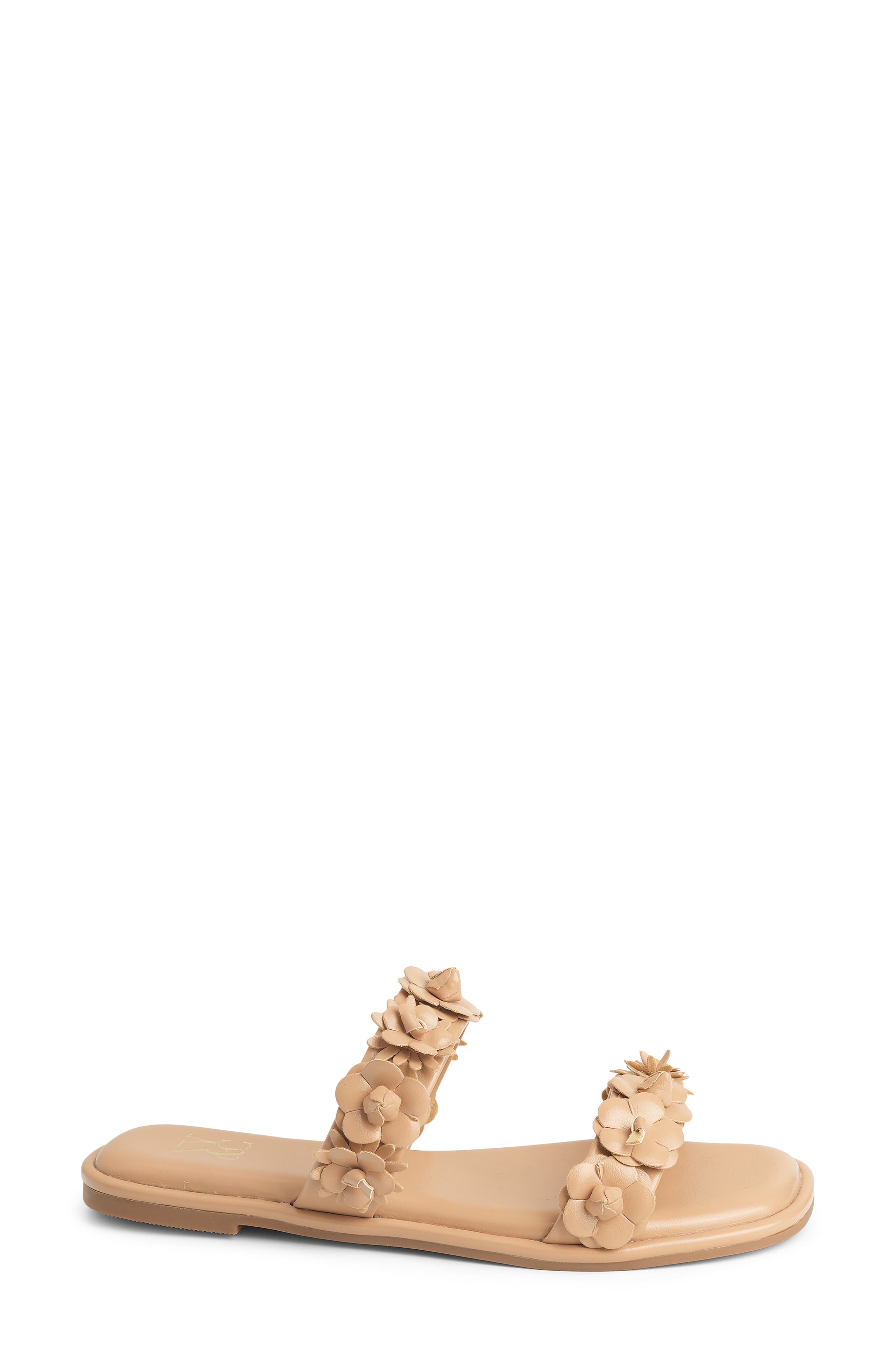 NEW YORK AND COMPANY Poppy Slide Sandal, Alternate, color, Beige