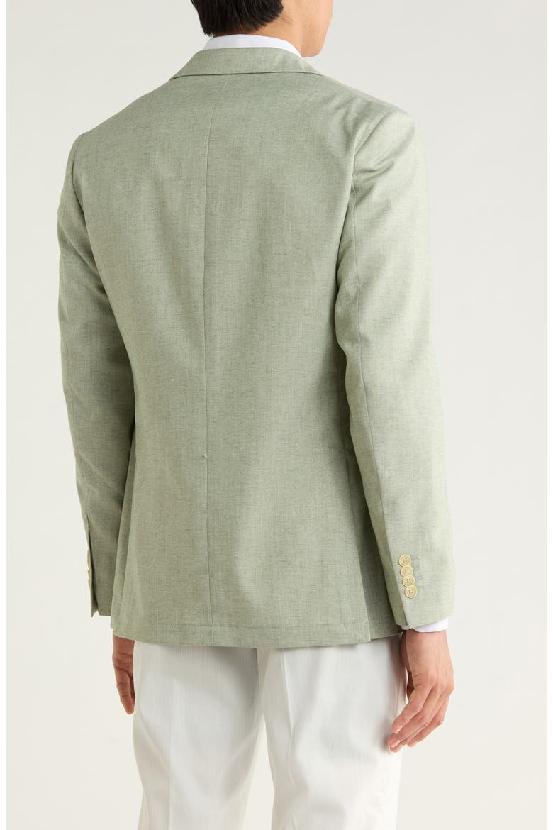 Lino Two-Button Sport Coat, Alternate, color, GREEN