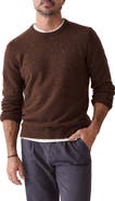 Marine Layer Neppy Merino Wool Crewneck Sweater