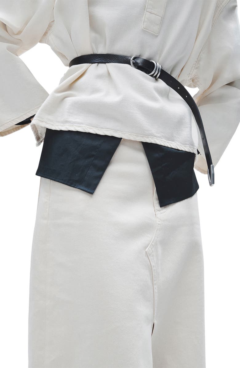 rag & bone Avery Denim Maxi Skirt, Alternate, color,