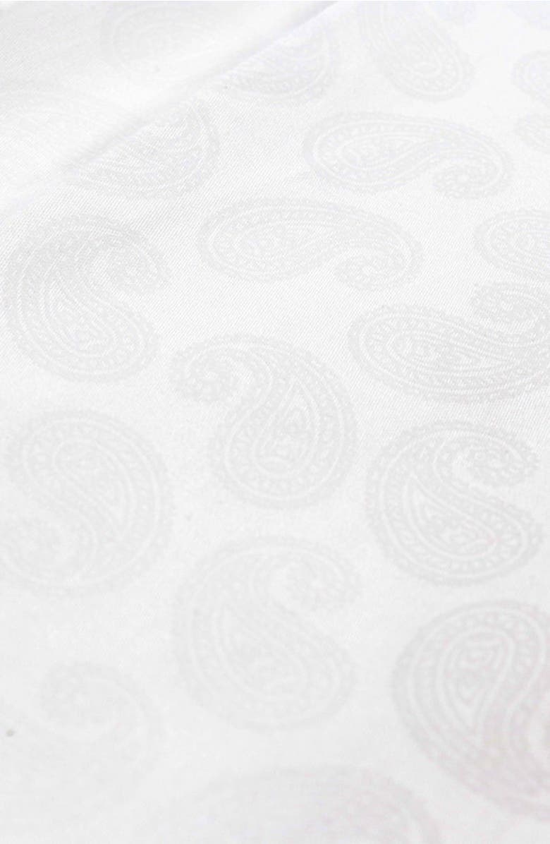 Luchiano Visconti Paisley Jacquard Shirt, Alternate, color, White