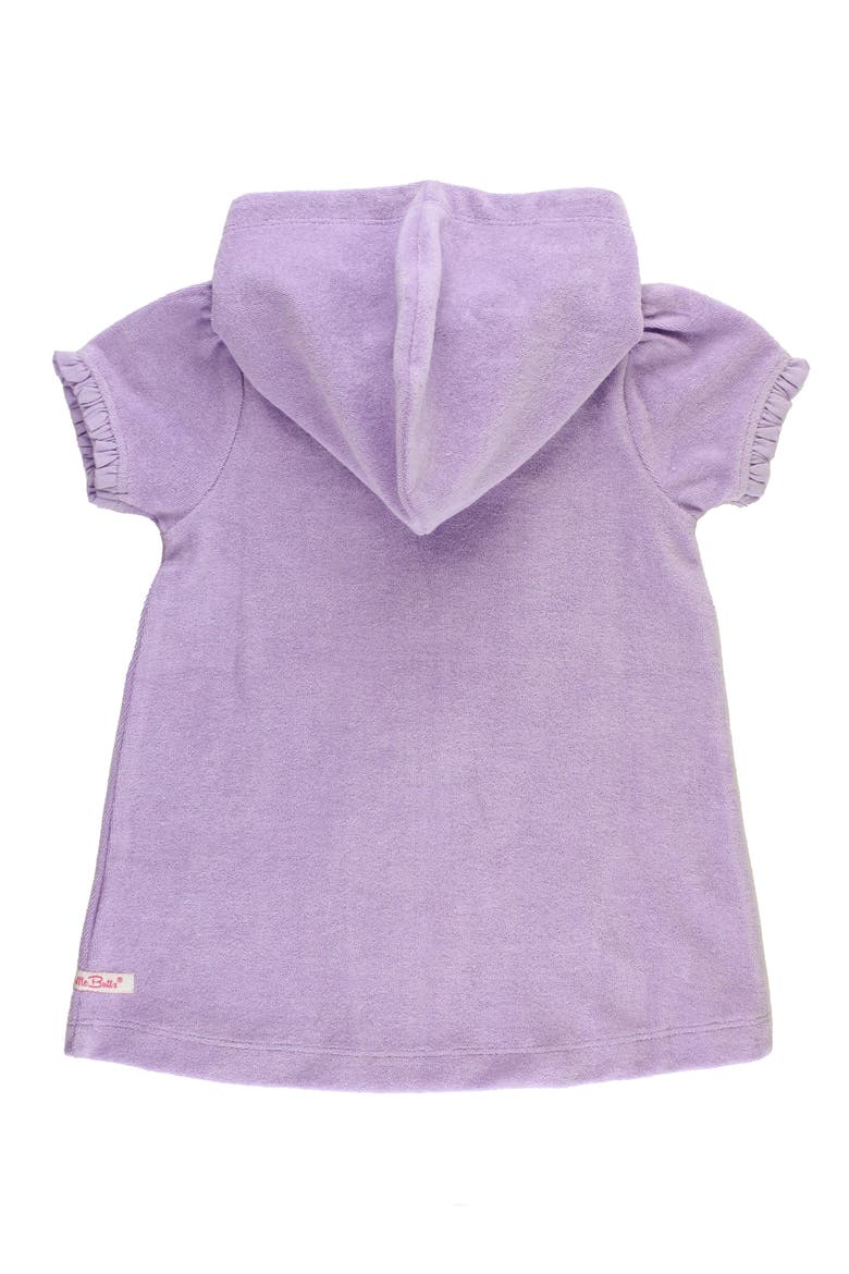 Kids' Lavender Cotton Blend Terry Cover-Up Dress, Alternate, color, PURPLE