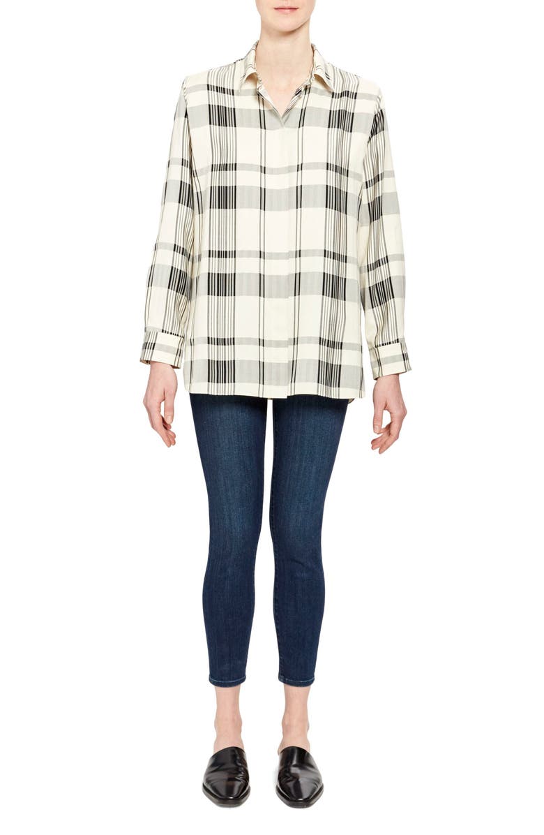 Theory Classic Menswear Button-Up Shirt, Alternate, color,