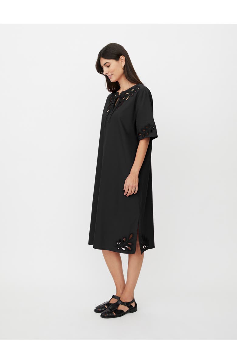 Masai Copenhagen MaNoretta Cutwork Detail Dress, Alternate, color, Black