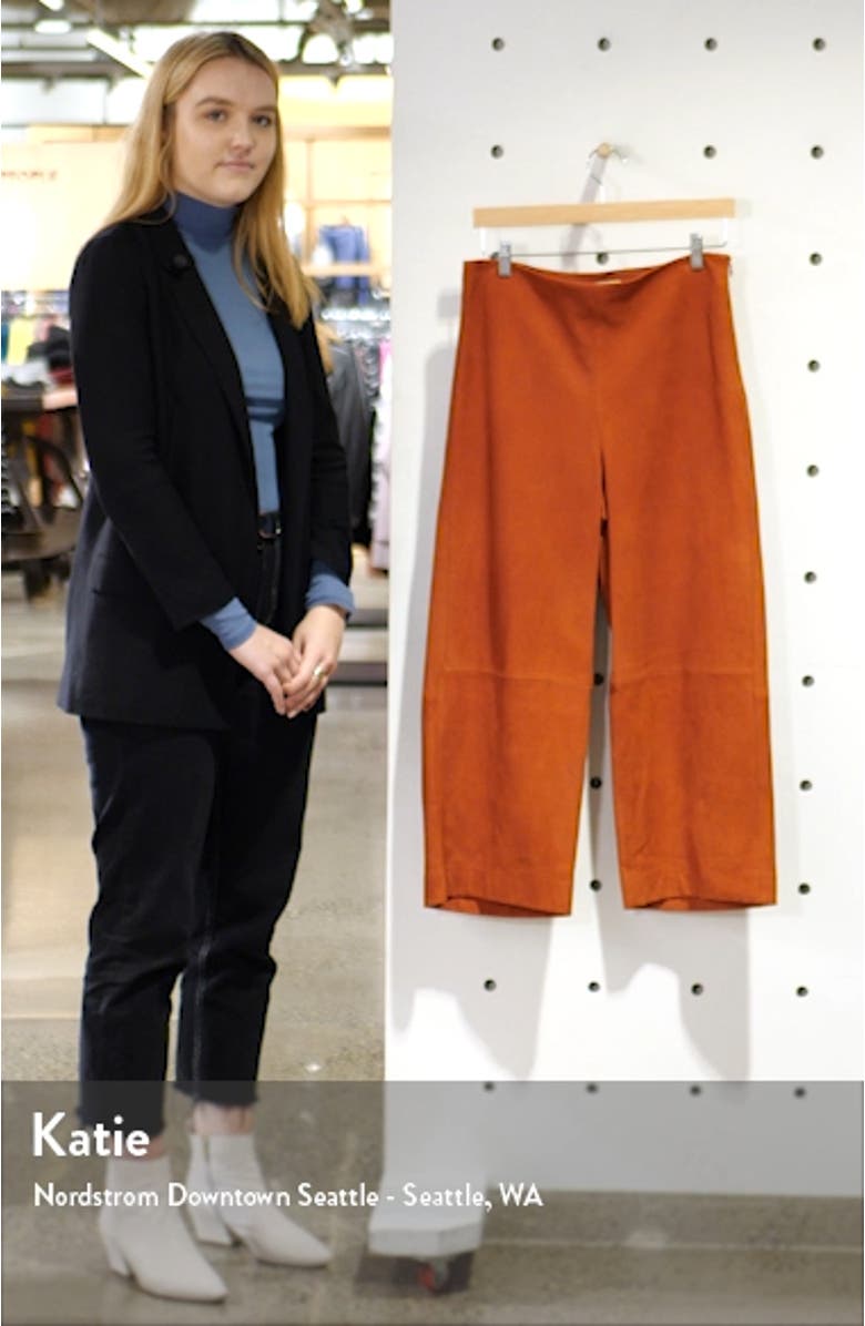Nubuck Suede Culottes, sales video thumbnail