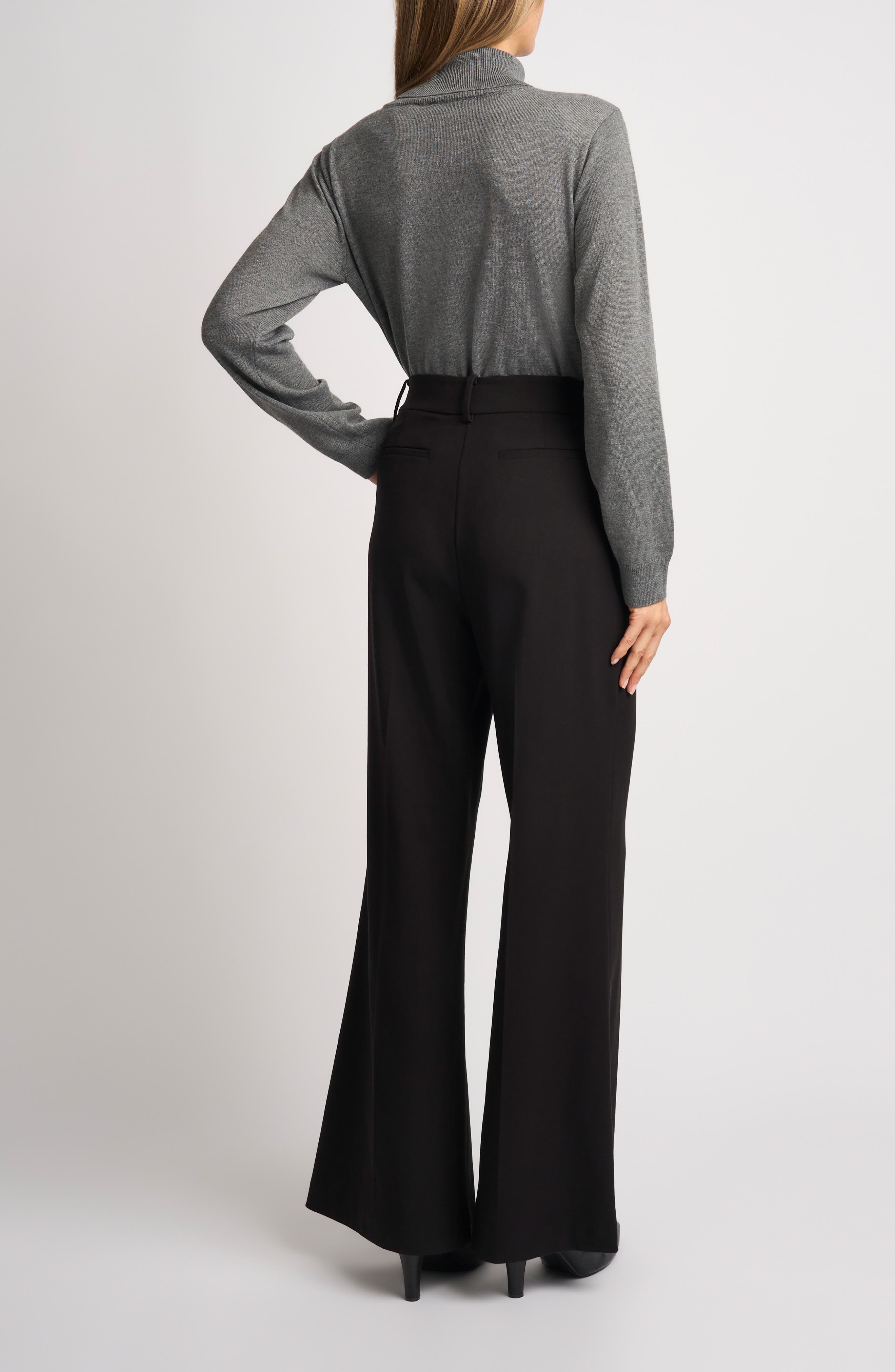Ted Baker Suki Wide Leg Stretch Ponte Pants (Women) | Nordstrom