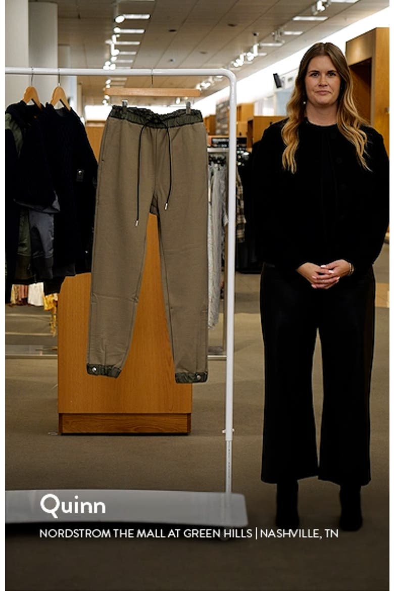 Cotton Jersey Sweatpants video