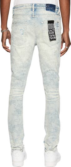 Van Winkle Stencil Legacy Ripped Skinny Jeans