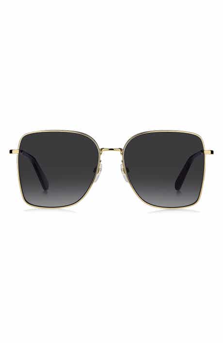 58mm Square Sunglasses