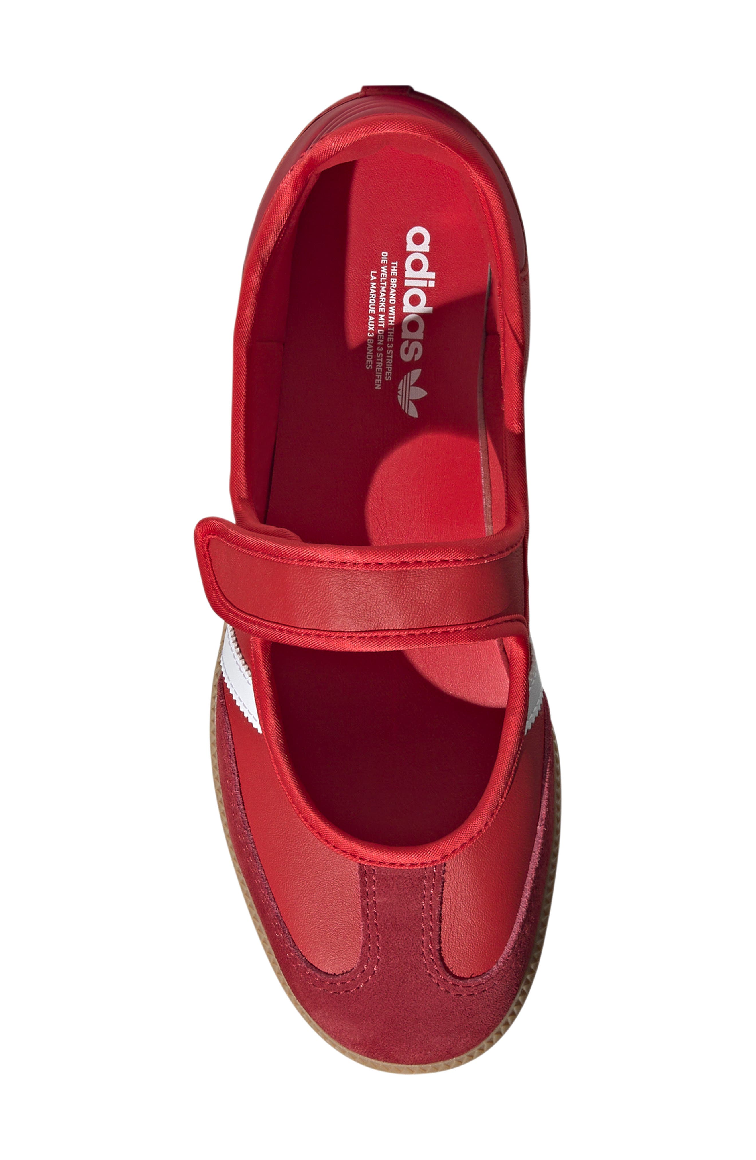 Samba Jane Sneaker, Alternate, color, SCARLET/ VICTORY RED/ GUM