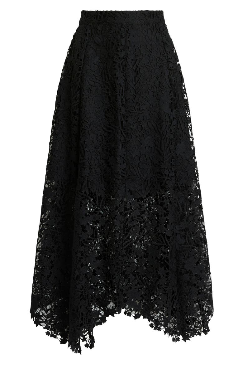 Camila Lace Skirt, Alternate, color, BLACK