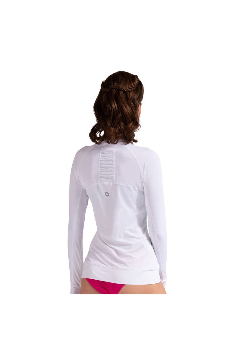Women's Long Sleeve UV Protection Pullover Sun Shirt, Alternate, color, White