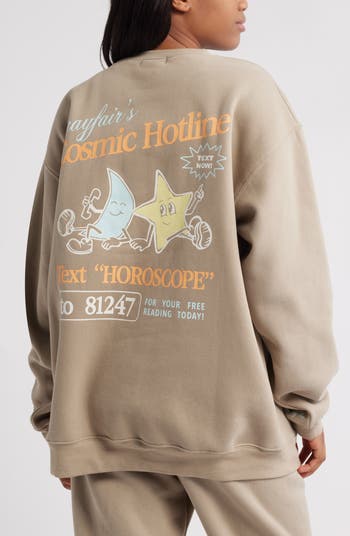 Cosmic Hotline Crewneck Sweatshirt
