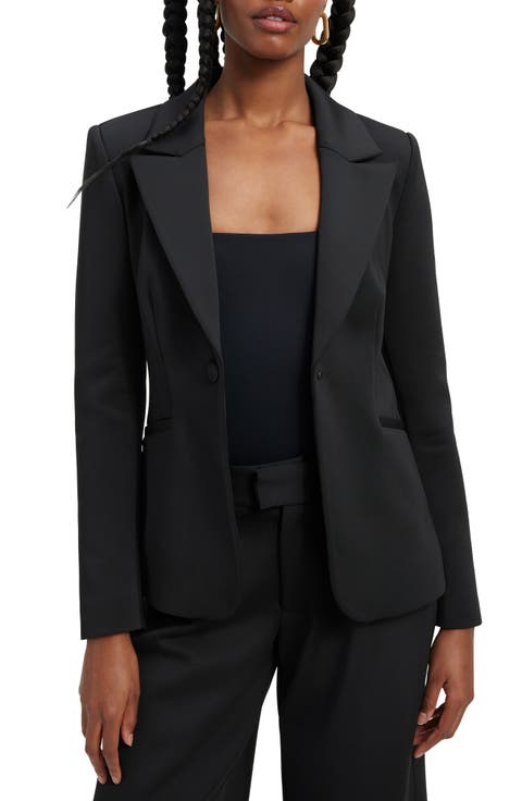 Classic Sculpted Scuba Knit Blazer (Regular & Plus Size)