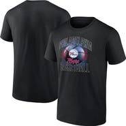 FANATICS Men's Fanatics Branded Black Philadelphia 76ers Match Up T-Shirt