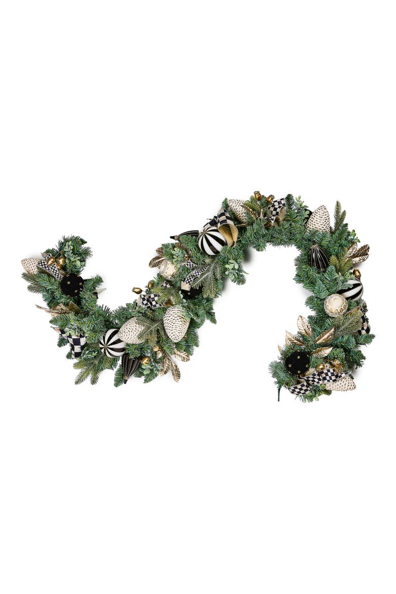 Courtly Noel Illuminated Garland, Main, color, COURTLY