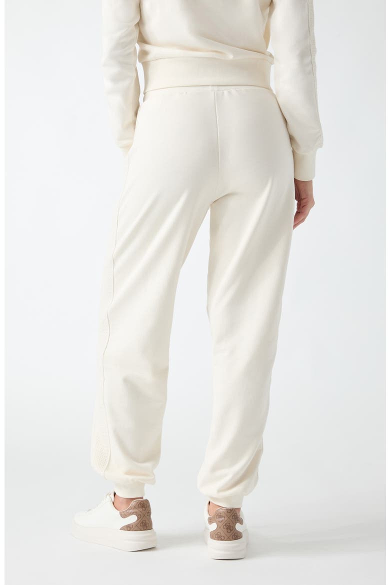Phoebe High Rise Stripe Joggers, Alternate, color, NATURAL