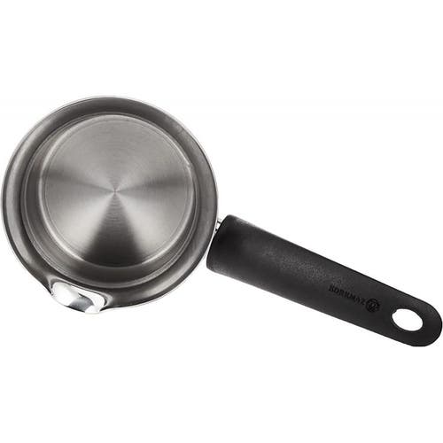 Korkmaz Orbit 8 Ounce Stainless Steel Turkish Coffee Pot In Silver