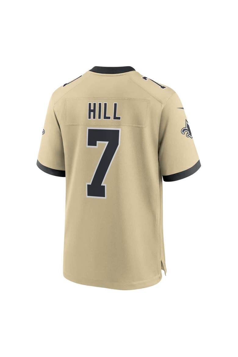 Men's Nike Taysom Hill Gold New Orleans Saints Gameday Golds Alternate Game Player Jersey, Alternate, color, Gold