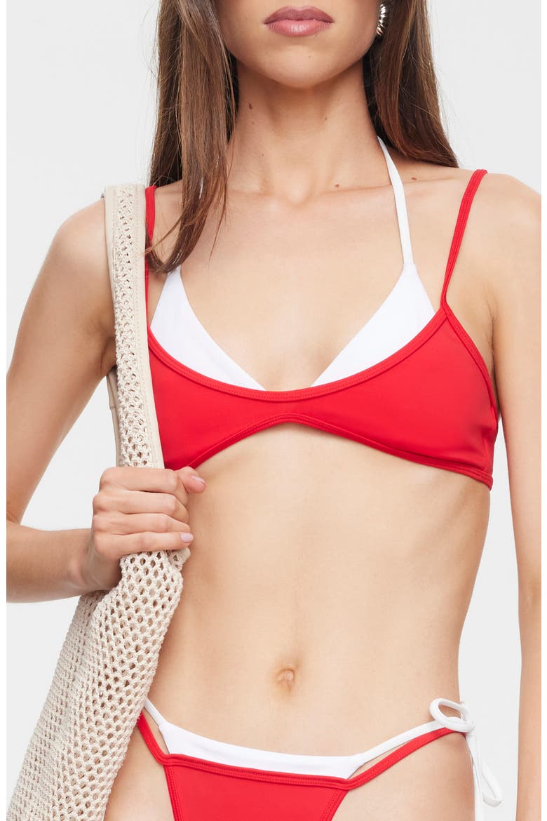 Rhode Bikini Top, Main, color, ROUGE