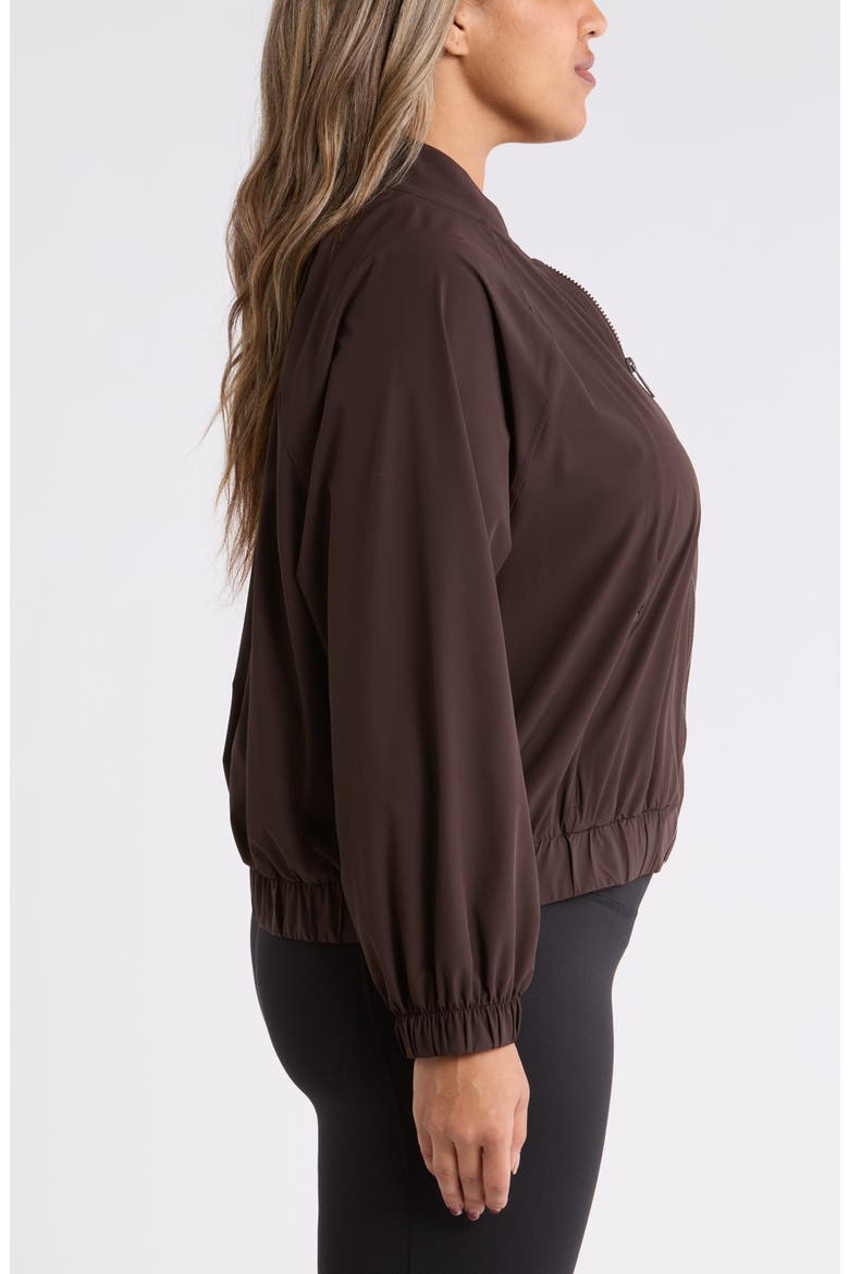 Atlas Bomber Jacket, Alternate, color, BROWN MOLE