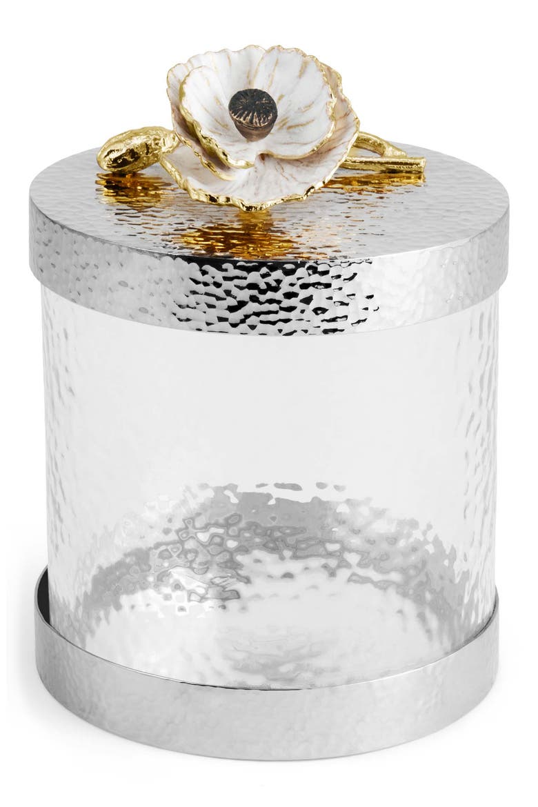 Anemone Extra Small Canister, Main, color, SILVER/ WHITE/ GOLD