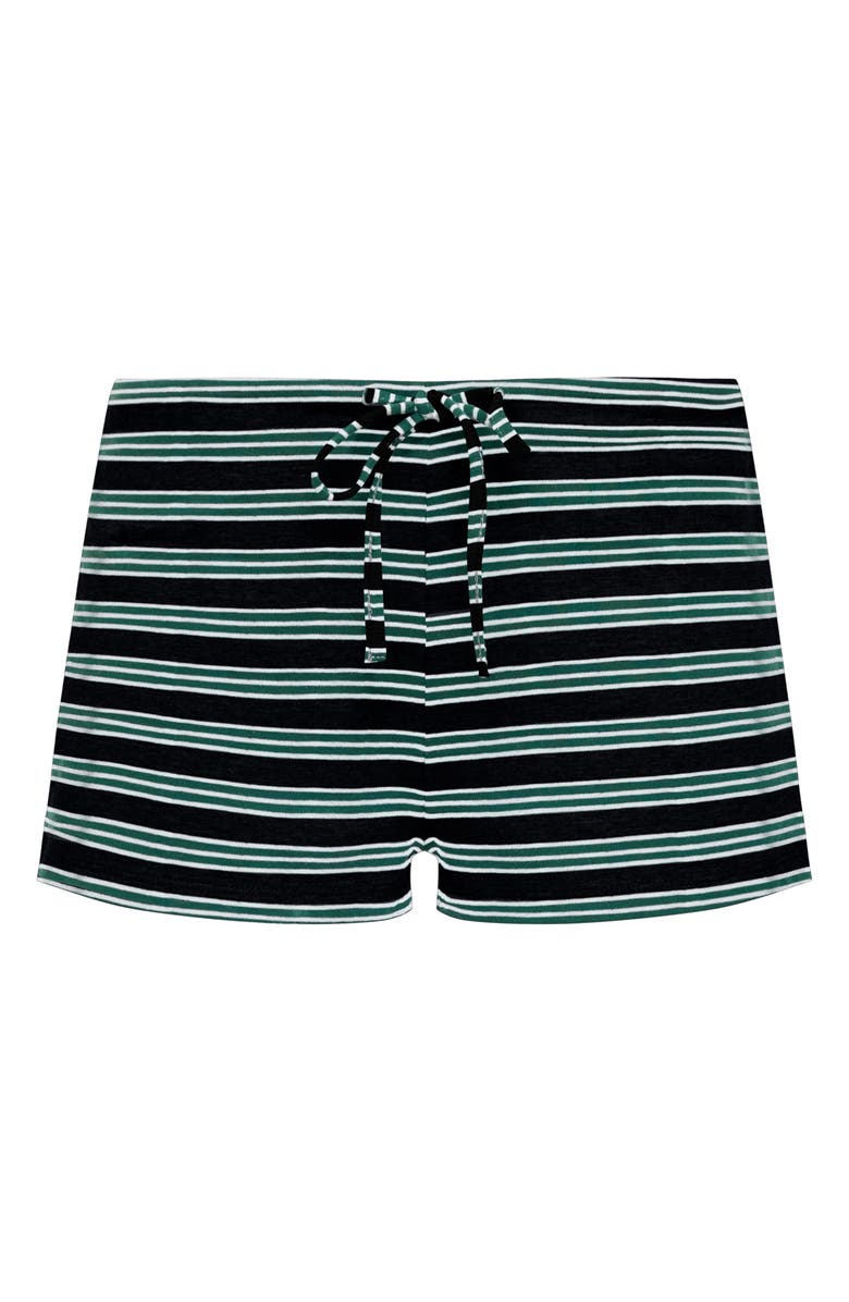 LIONESS Kourt Bloomer Shorts, Alternate, color, Onyx Moss