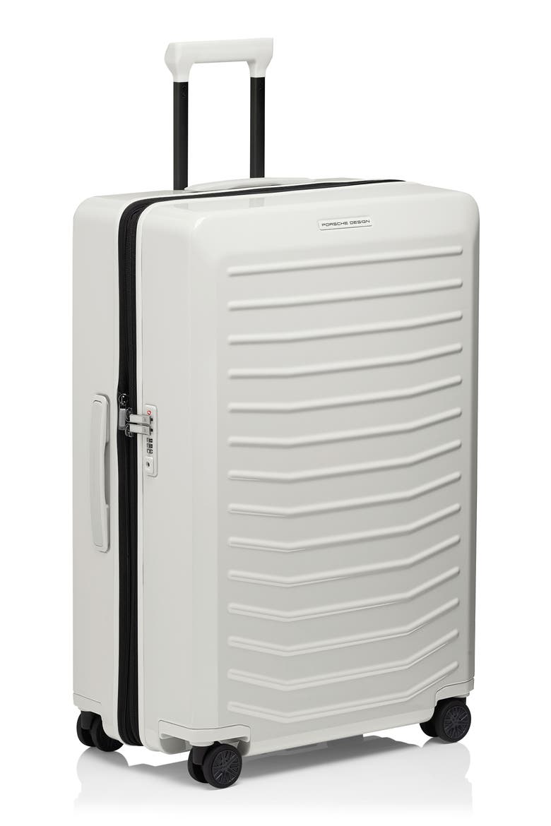 Roadster Check-In Large 30-Inch Spinner Suitcase, Alternate, color, WHITE